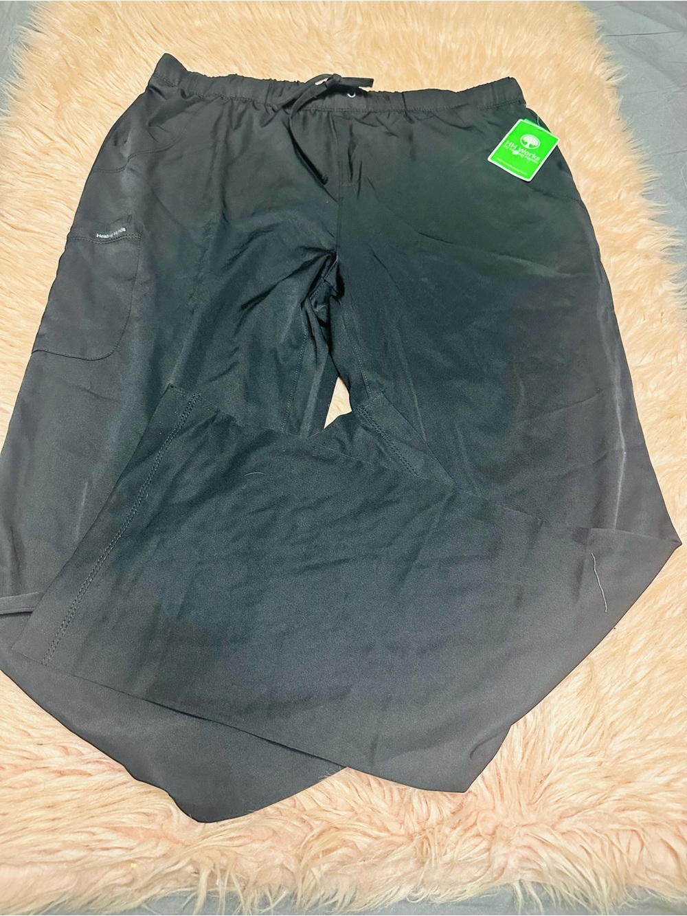 NWT Healing Hands Scrub Pants - Black - Size XL TALL
